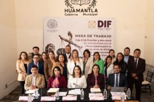 Realizan segunda mesa de trabajo TSJE y SEDIF para fortalecer criterios de protección de NNA en Huamantla