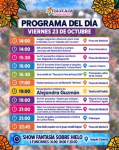 Música, tradición y grandes espectáculos marcarán la agenda de la Feria de Ferias Tlaxcala 2026