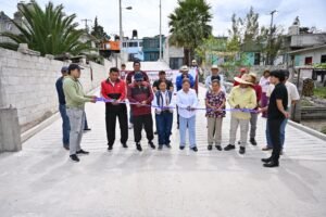 ENTREGA AYUNTAMIENTO DE IXTACUIXTLA PAVIMENTO DE CONCRETO EN SANTA JUSTINA ECATEPEC