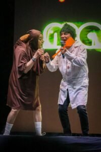 Los Mascabrothers hacen reír al público en la Feria de Ferias Tlaxcala 2026