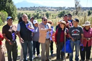 ENTREGA AYUNTAMIENTO  DE IXTACUIXTLA OBRA DE DRENAJE EN SANTA INÉS TECUEXCOMAC